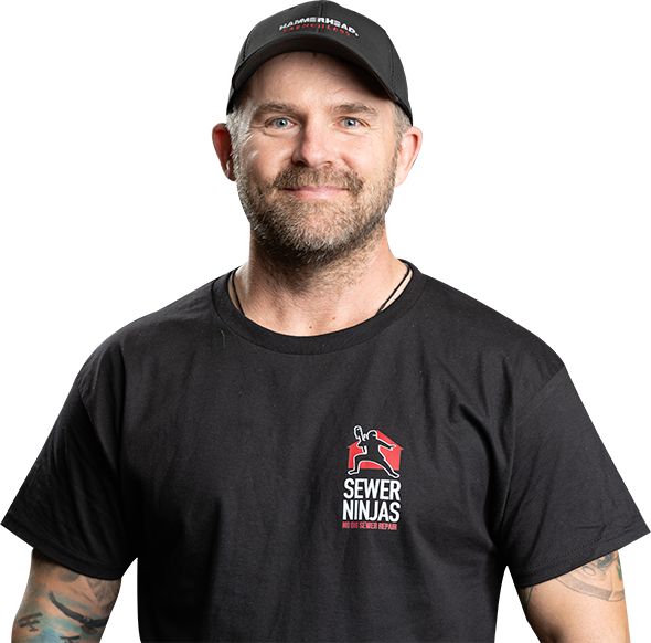 Headshot of joe walsh, general manager of sewer ninjas with no background