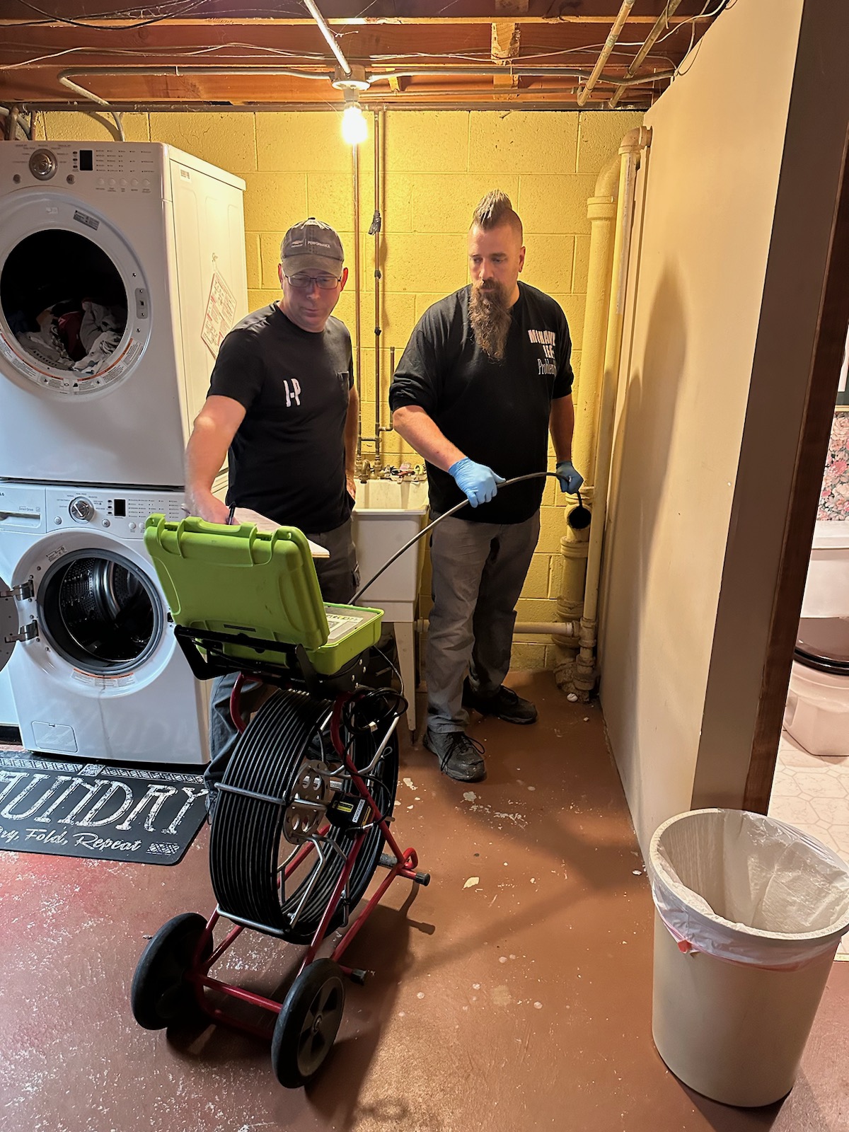 sewer video inspection