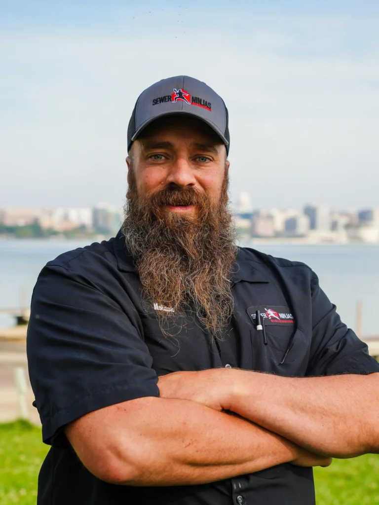 Headshot of mohawk Jeff - Install manager for sewer ninjas